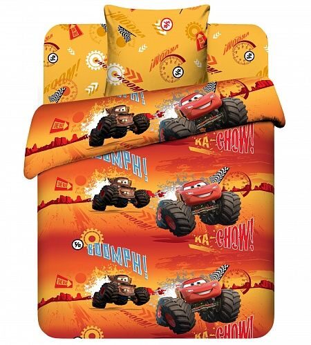 
КПБ Disney "Молния Маккуин" бязь хлопок 100% 1, 5 сп.